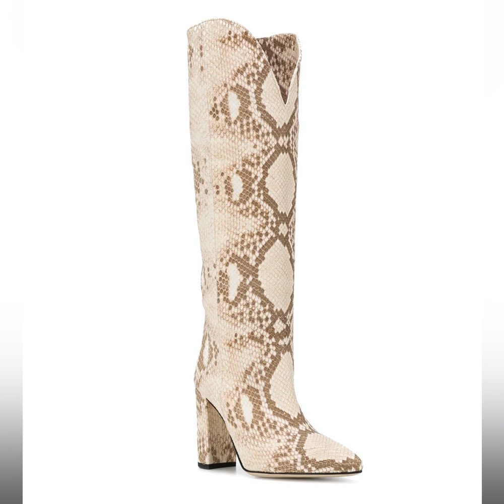SOLD ‼️Paris Texas PYTHON 🐍 Over the Knee Boots
